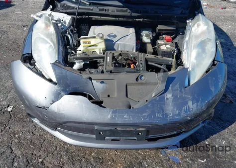 2014 Nissan Leaf Sv z USA, uszkodzony, nr VIN 1N4AZ0CP7EC339384